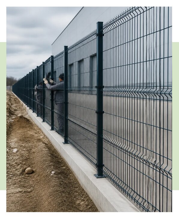 Панельные ограждения в Киржаче по цене от 3299 р. | ЗаборЭксеперт-Крж